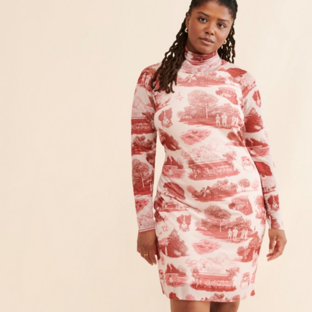 Rachel Antonoff Sopranos Turtleneck Dress